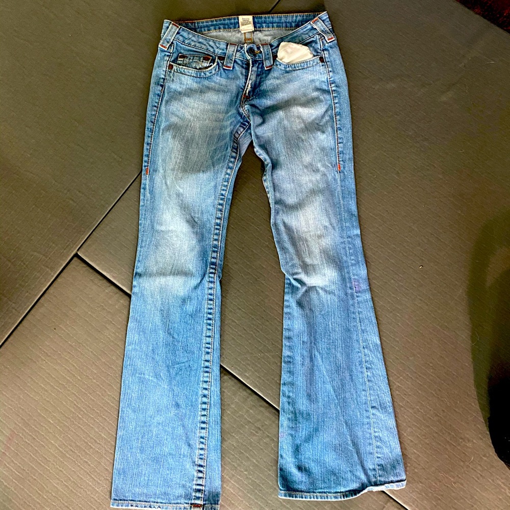 True Religion Low Rise Flare